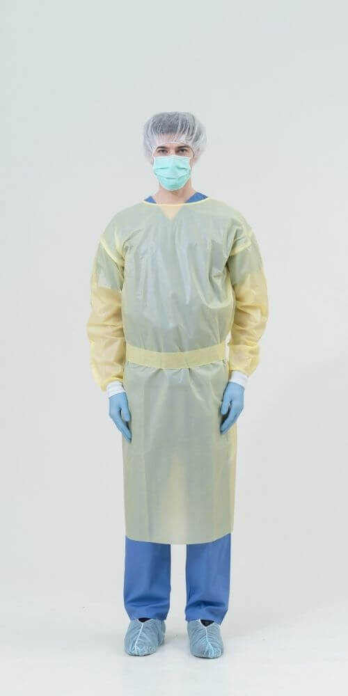 35GSM  Blue Level 2 Disposable Long Surgical Gown